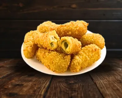 JALAPEÑOS & CHESSE NUGGETS 